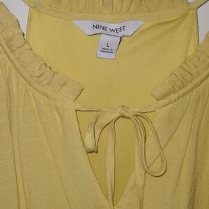Nine West Sunny Yellow Maxi Dress